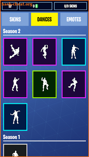 Fortnite Dances screenshot