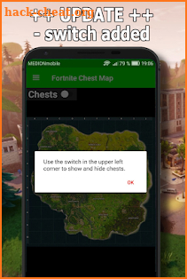 Fortnite Map with Chests screenshot