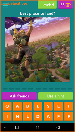 Fortnite Quiz GUESS FOR FORTNITE BATTLE ROYALE screenshot