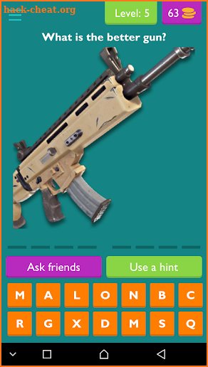 Fortnite Quiz GUESS FOR FORTNITE BATTLE ROYALE screenshot