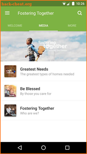 Fostering Together screenshot