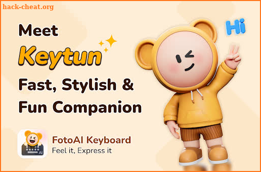 FotoAI - AI Emoji Keyboard screenshot