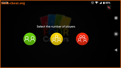 Four Colours - Match Colour or Number screenshot