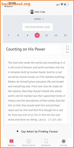 Four Minute Bible Study screenshot