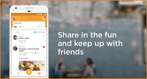 Foursquare Swarm: Check In screenshot