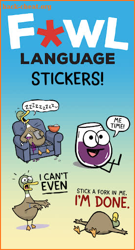 Fowl Language Stickers screenshot