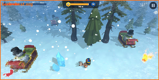 Fowl Rush - Running Chicken 3D Game screenshot