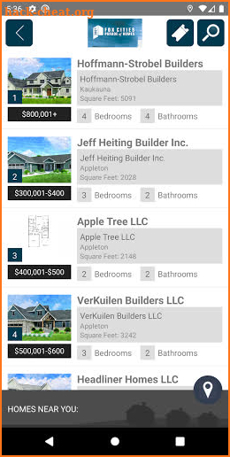 Fox Cities Parade of Homes screenshot