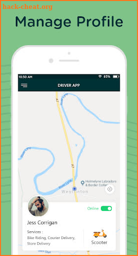 Fox-Marijuana Driver App screenshot