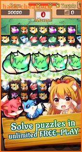 Fox Pop - Match 3 Puzzle Game screenshot