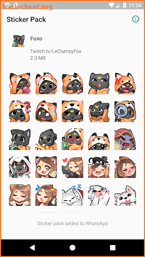 Foxo Stickers screenshot