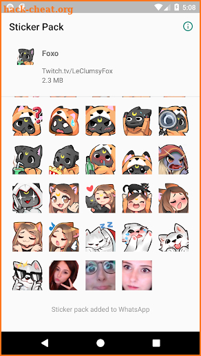 Foxo Stickers screenshot