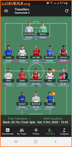 FPL - Fantasy Football for Premier League screenshot