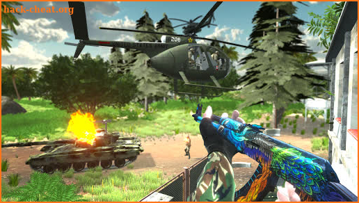 FPS Encounter Strike Army Fire Shooting Games 2020 screenshot