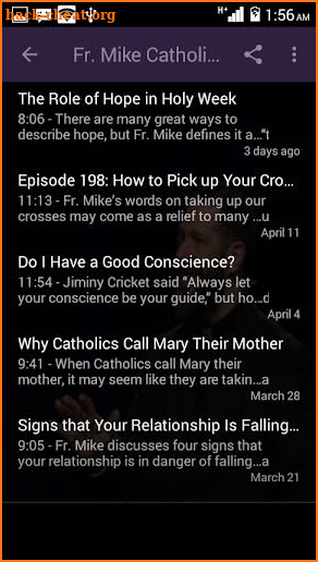 Fr. Mike Schmitz Audio Messages Teachings screenshot