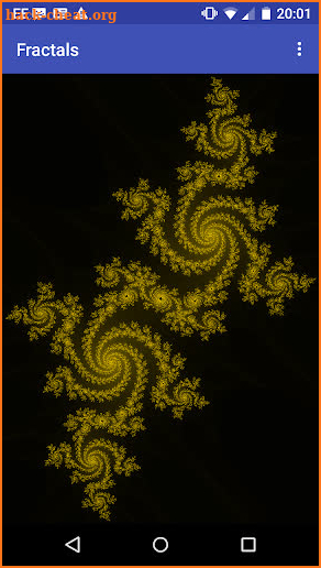 Fractals screenshot