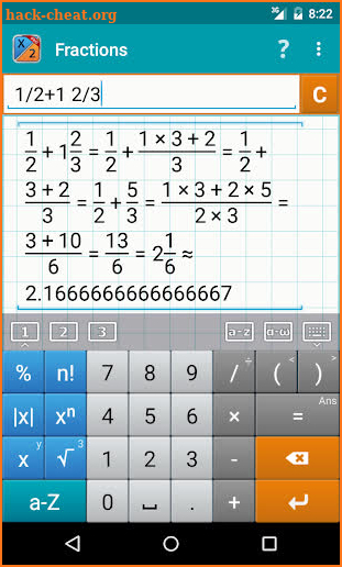 Fraction Calculator + Math PRO screenshot