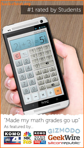 Fraction Calculator Plus screenshot