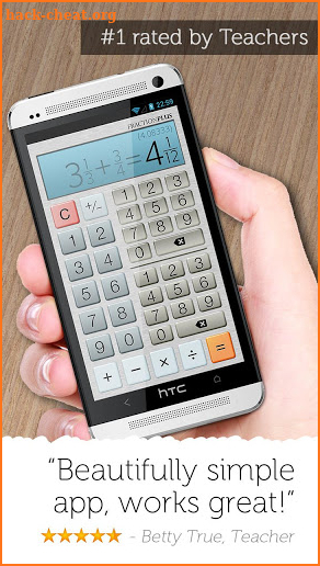 Fraction Calculator Plus screenshot