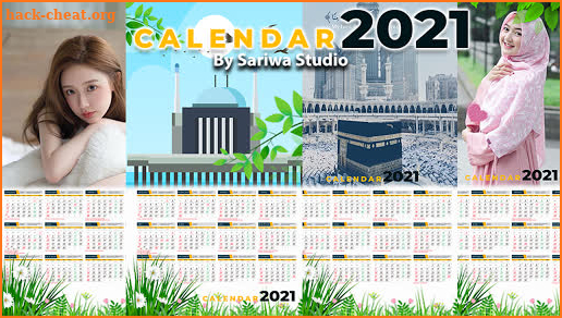 Frame Calendar 2021 screenshot