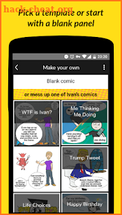 Frameless Comics Maker screenshot