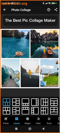 FrameMagic - Pic Collage Maker screenshot