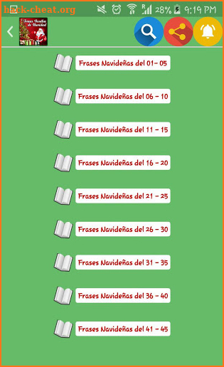 Frases Bonitas de Navidad screenshot