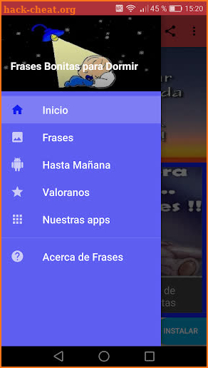 Frases Bonitas para Dormir screenshot