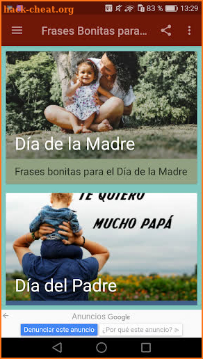 Frases Bonitas para la Familia screenshot