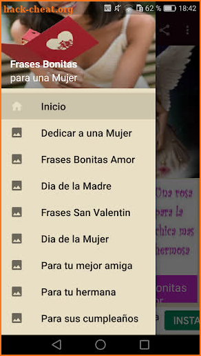 Frases Bonitas para una Mujer screenshot