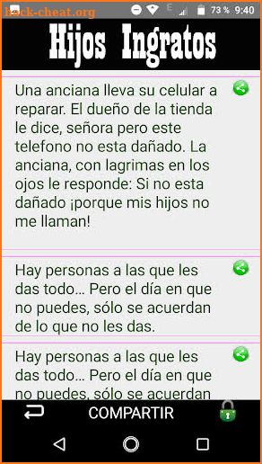 Frases de Hijos Ingratos screenshot