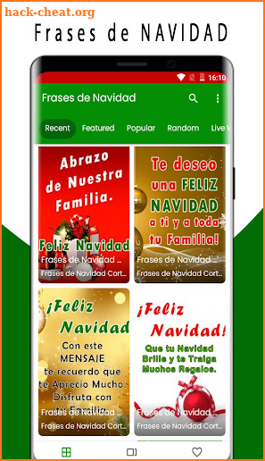 Frases de Navidad screenshot