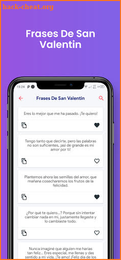 Frases De San Valentin 2021 screenshot