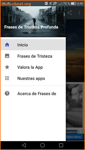Frases de Tristeza Profunda screenshot
