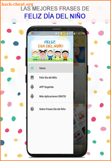 Frases Feliz Día del Niño screenshot