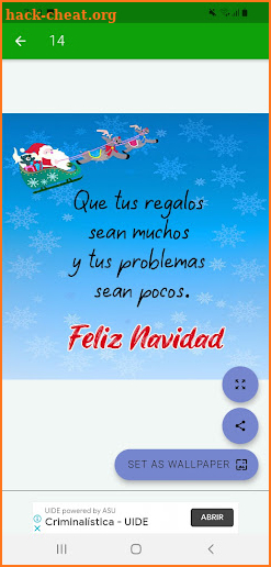 Frases Feliz Navidad y Mensajes Navideños screenshot