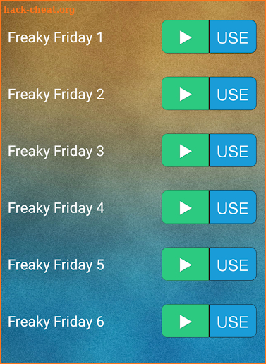 Freaky Friday Ringtones screenshot