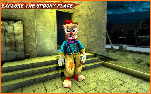 Freaky Horror Clown: Creepy Mystery Town Adventure screenshot