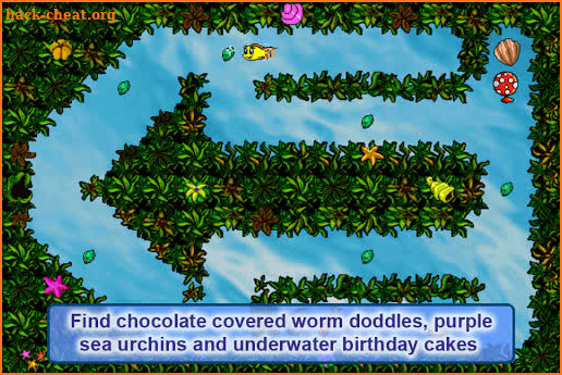 Freddi Fish and Luther's Maze Madness screenshot