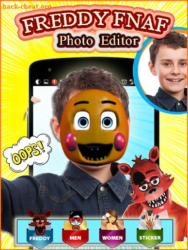 FREDDY Photo Editor for Freddy Fazebear Pizza screenshot