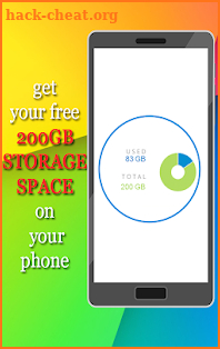 Free 200GB Phone Storage screenshot