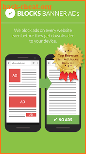 Free Adblocker Browser - Adblock & Popup Blocker screenshot
