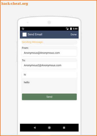 Free Anonymous Email Sender screenshot