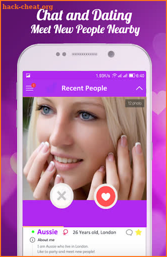 Free Badoo Chat Dating New People Tips screenshot