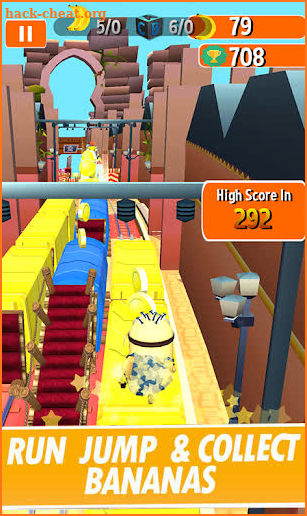 Free Banana subway rush 3D screenshot