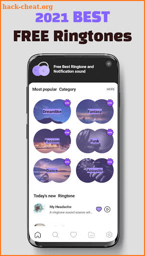 Free Best Ringtone and Notification sound screenshot