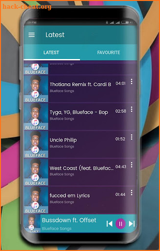 Free 🎵 Blueface 🎵 Songs Music Offline 🎵 screenshot