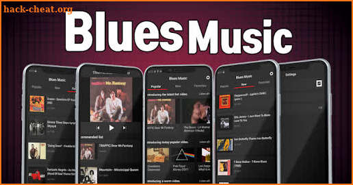 Free Blues Music(11000 songs included) screenshot