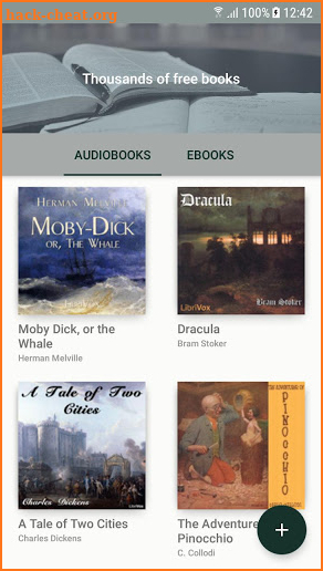 Free books screenshot