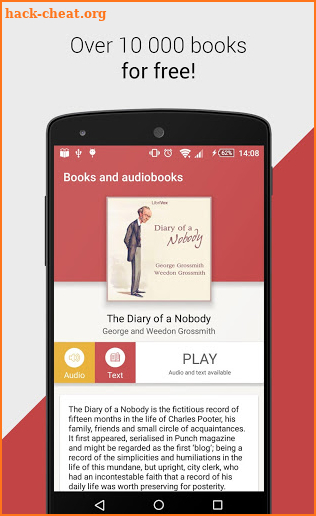 Free Books and Audiobooks screenshot